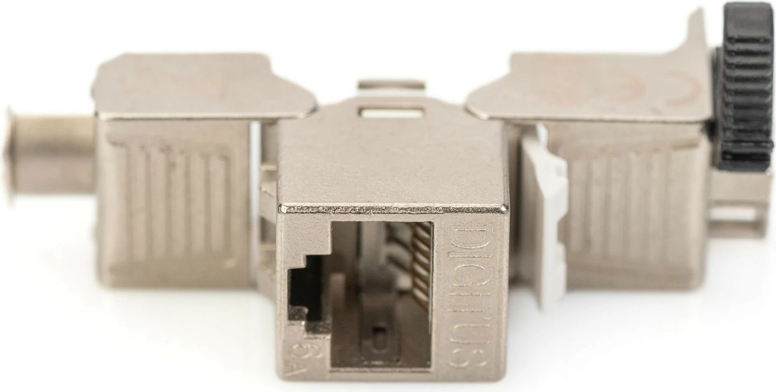 Keystone modul Cat. 6A Digitus DN-93617-24, shielded, intelligent cable manager, set 24 copë, argjendtë