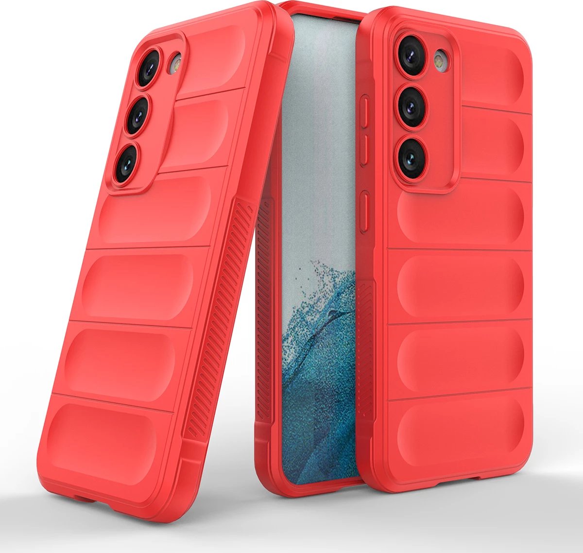 Mbështjellës Hurtel Magic Shield Case për Samsung Galaxy S23+, i kuq Mbështjellës Hurtel Magic Shield Case për Samsung Galaxy S23+, i kuq