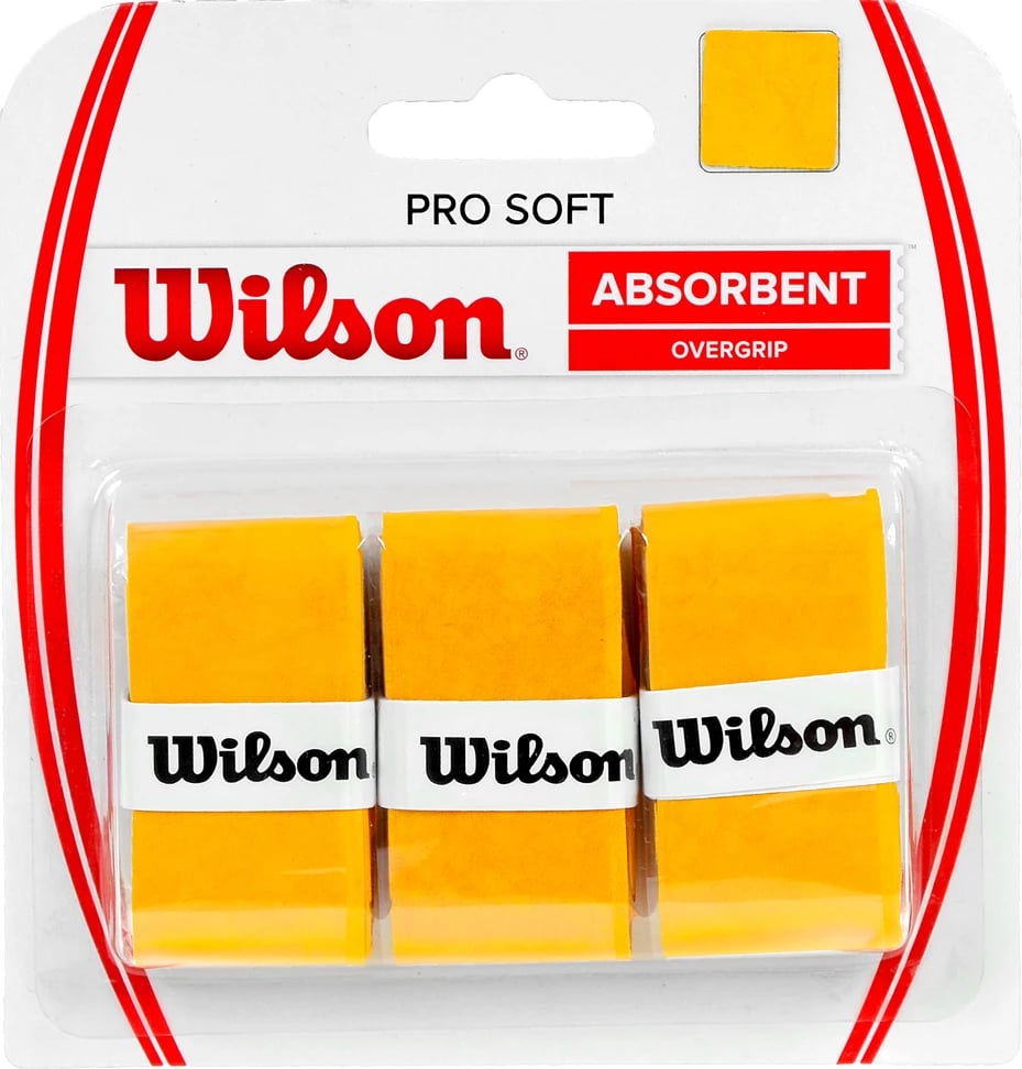 Owijka për tenis Wilson, e verdhë