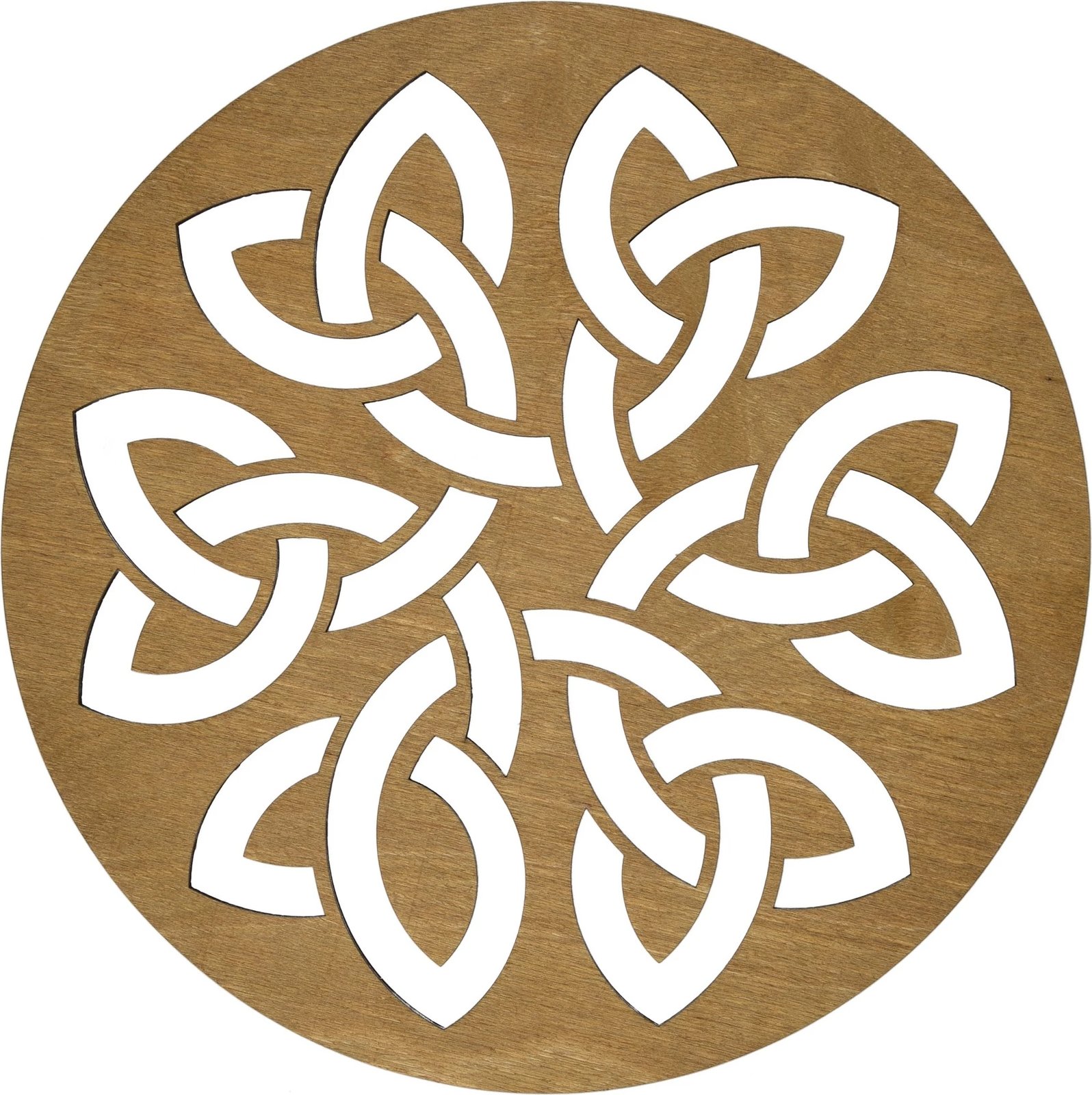 Set nënshkues tavoline prej druri, Hermia, Lugh, ngjyrë mjaltë, 4 copë