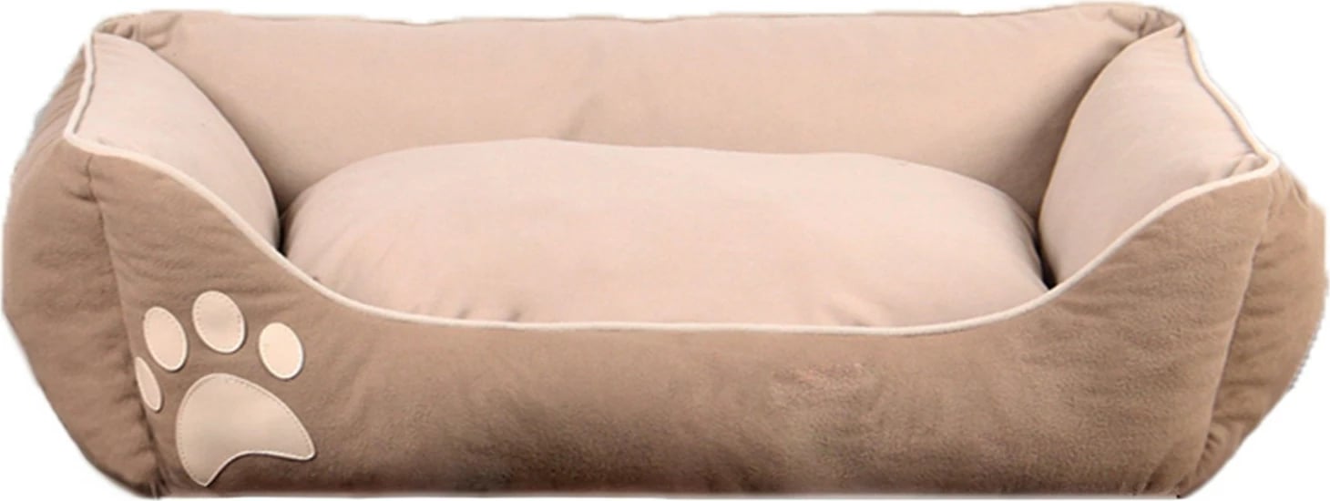 Shtrat për qen e mace Lucy, Paws & Whiskers, S, kafe/bezh