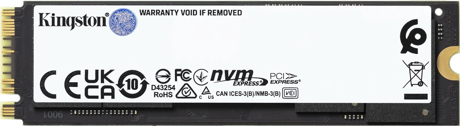 SSD Kingston FURY RENEGADE 2000G, M.2 2280 NVMe, 2 TB, 7300 MB/s