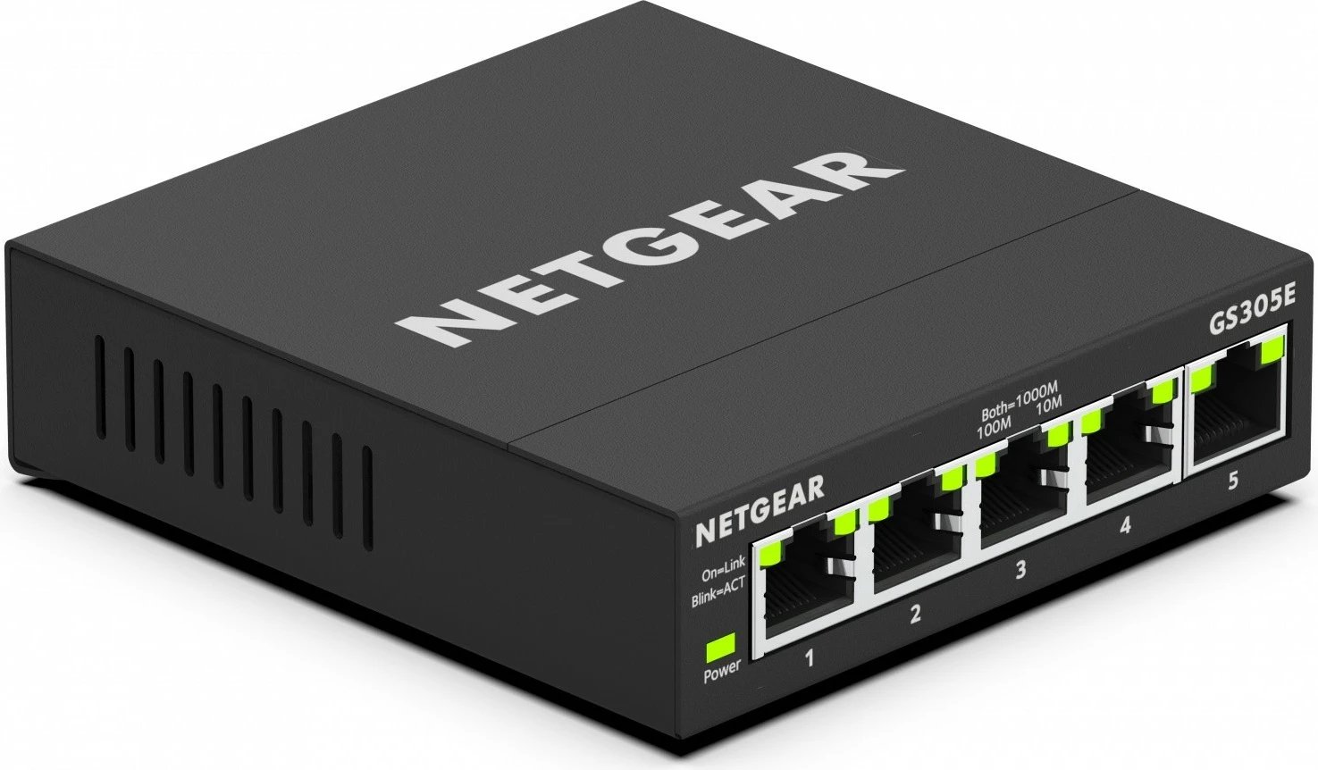 Switch SMART Netgear GS305E Plus, 5xGE, Desktop, i zi