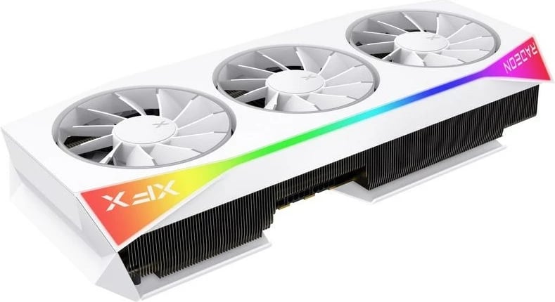 Kartë grafike XFX Mercury Radeon RX 9070 XT OC Magnetic Air Edition, 16 GB GDDR6, e bardhë