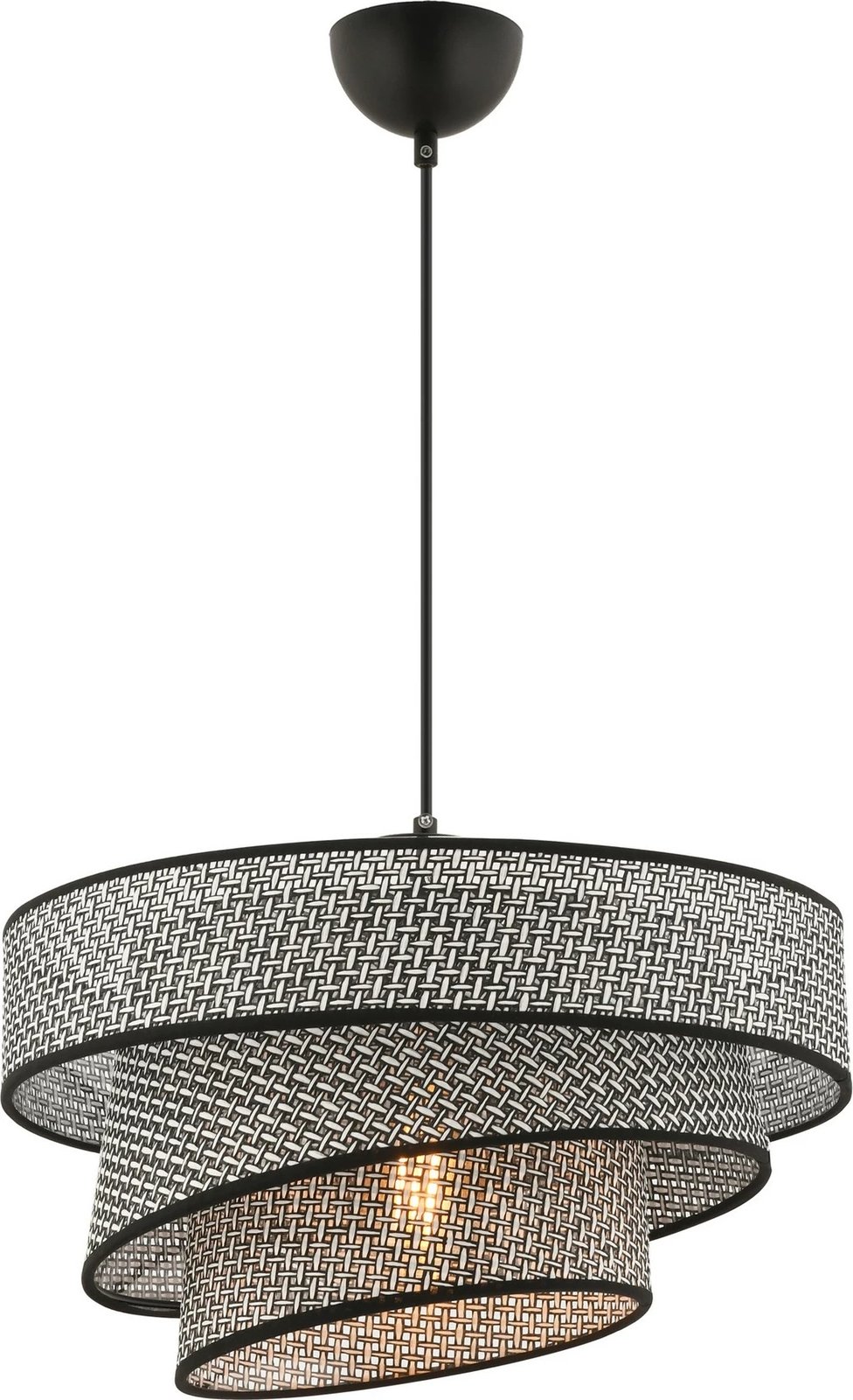 Llambë tavani Opviq Couper Hazeran, gri, e zezë Llambë tavani Opviq Couper Hazeran, gri, e zezë