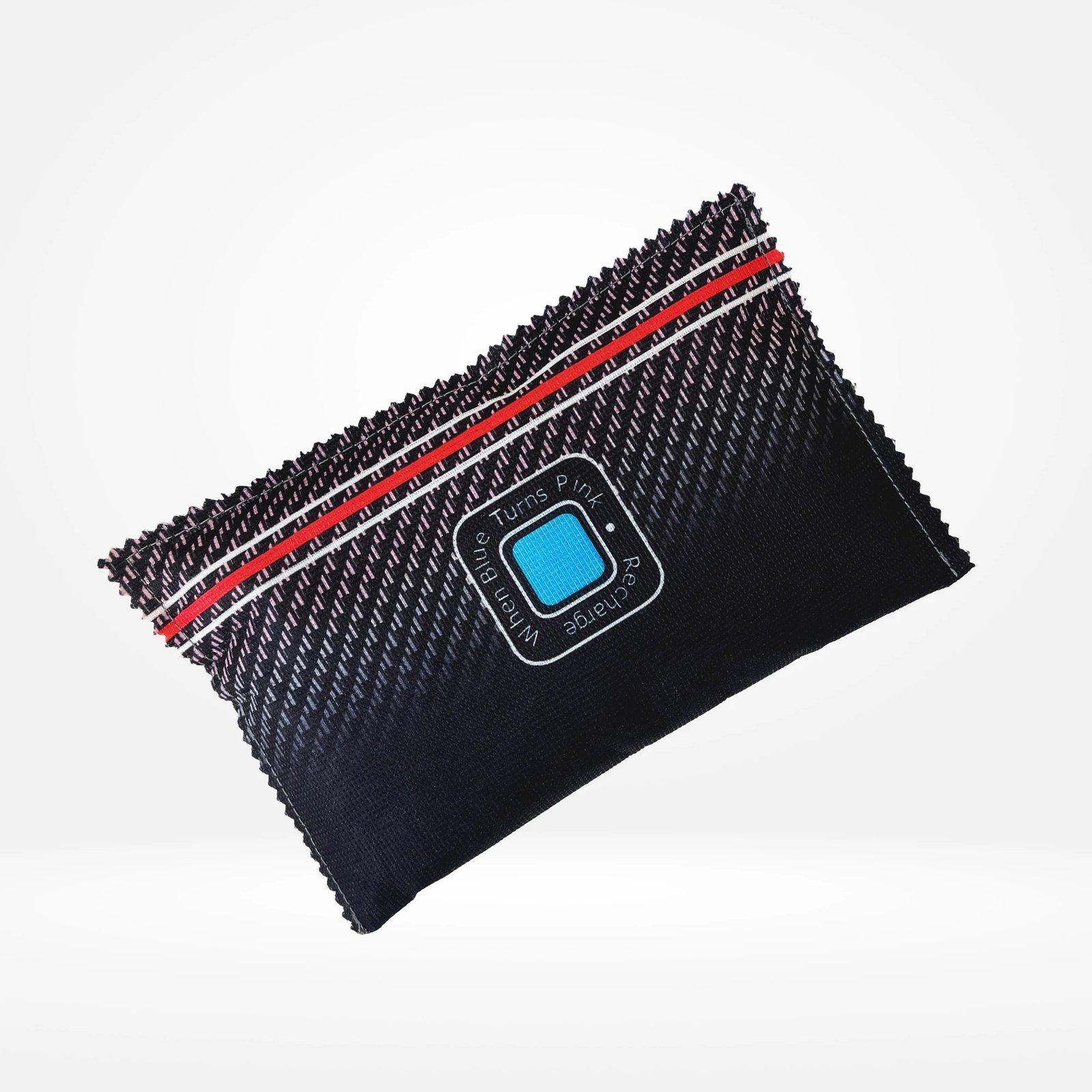 Absorbues lagështie dhe erërave për veturë, Hurtel, 500 g, me tregues ngjyre, ripërdorshëm, fibër karboni bambuje, i zi