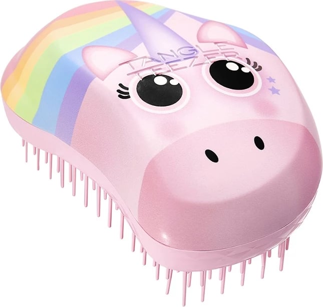 Furçë flokësh mini Tangle Teezer The Original Mini për femra Pink Rainbow Unicorn, 1 copë