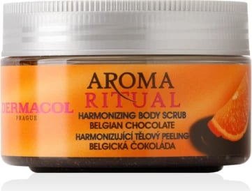 Skrab trupi Dermacol Belgian Chocolate & Orange, 200g