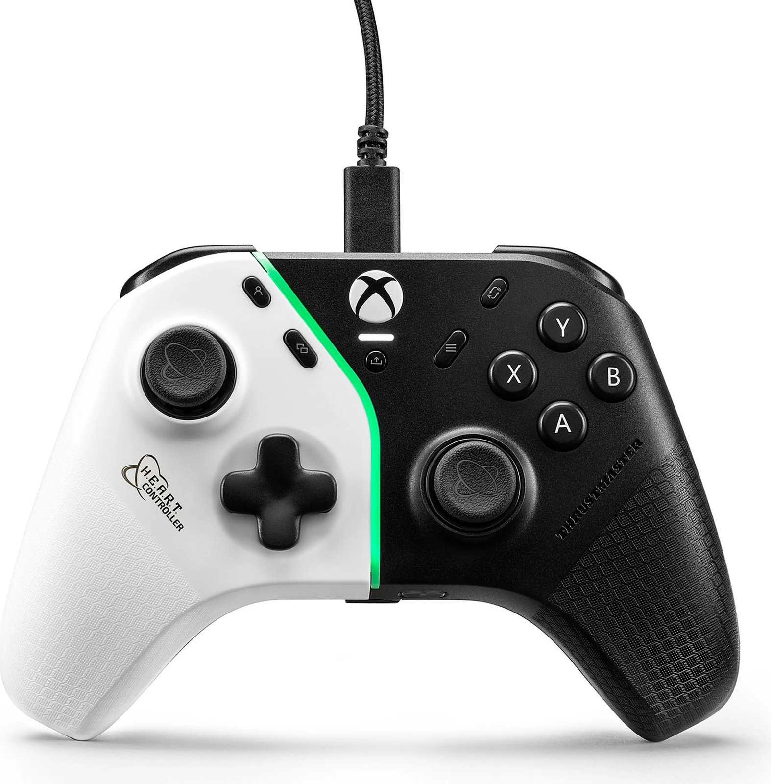 Gamepad Thrustmaster HEART Controller, 16 butona, USB Type-C, i zi/bardhë