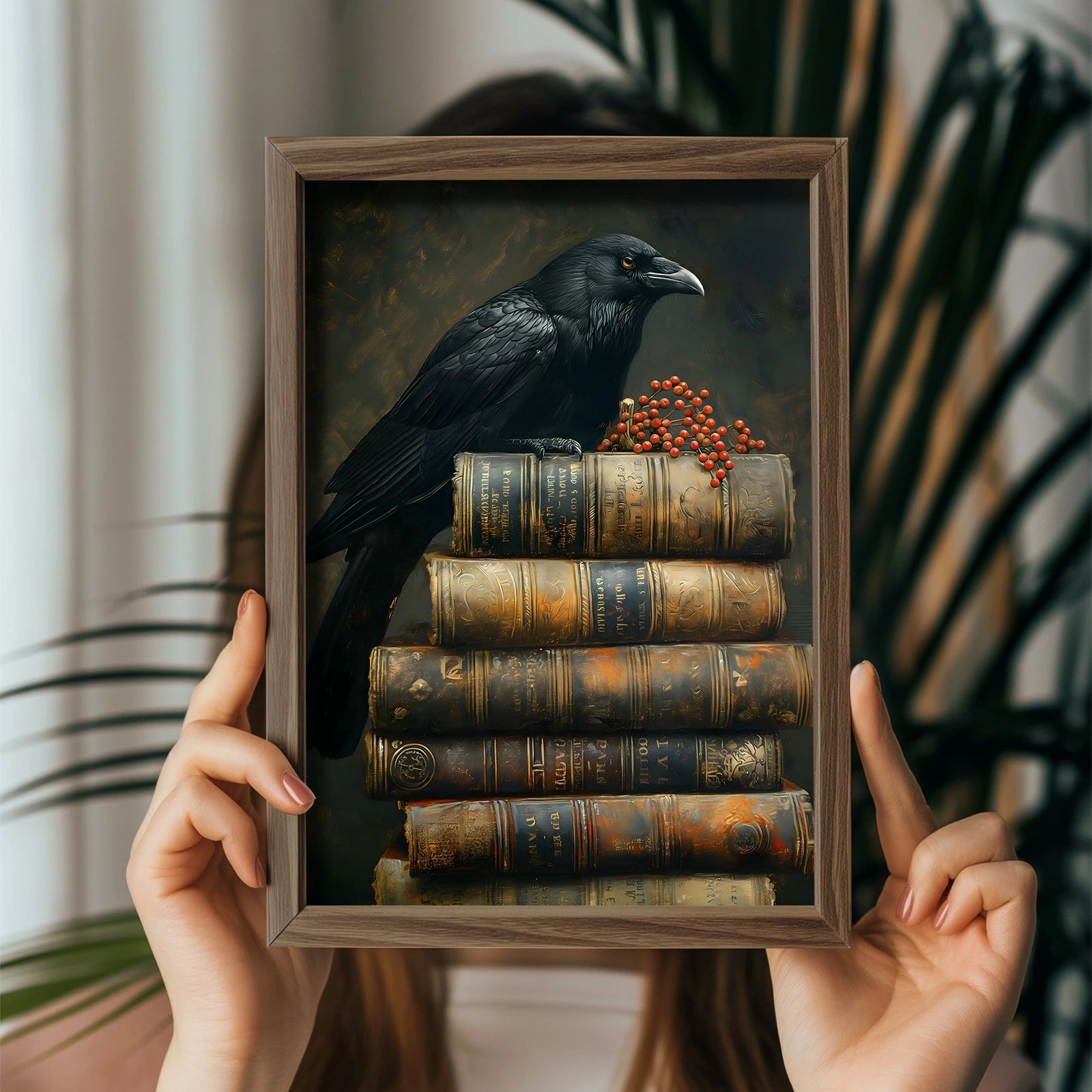 Pikturë dekorative me kornizë MDF, shumëngjyrëshe, GE200-L