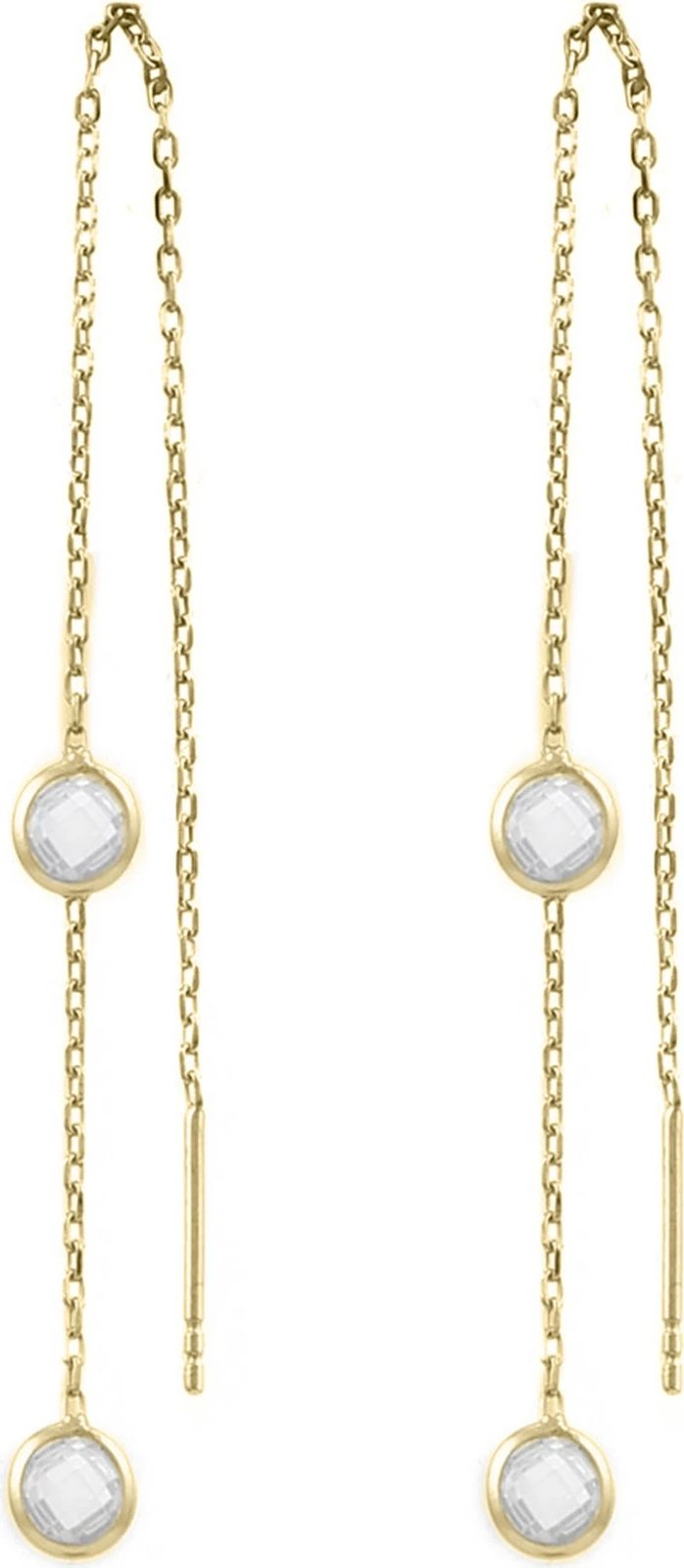 Vathë të gjatë prej argjendi, ngjyrë ari, Jumeon 9861G