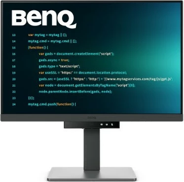 Monitor BenQ RD240Q, 24.1", WQXGA, IPS, 5ms, HDMI/DP/USB-C, Gri