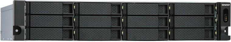 kabinet JBOD rack 2U, QNAP TL-R1200S-RP, 12 x 3.5'' SATA 6 Gb/s, lidhje SFF-8088/SFF-8644, PSU 250 W x2