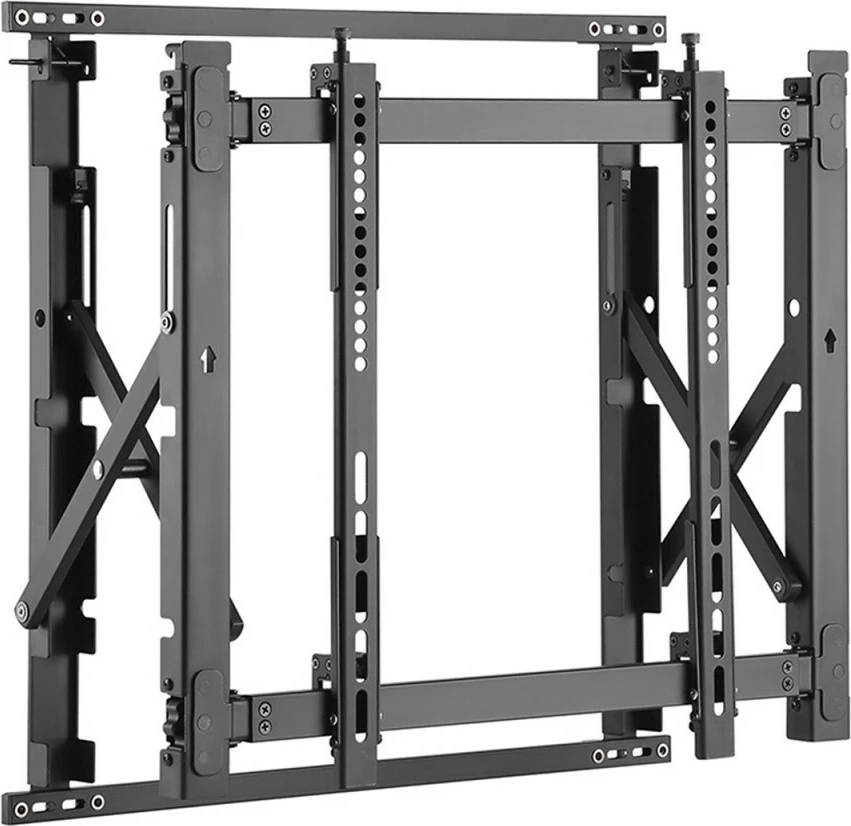 Mbajtës muri për TV Maclean MC-845, për video wall, 46-52 inç, Metal, i zi