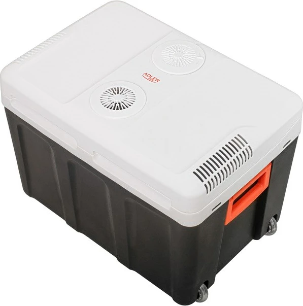 Ftohës portativ Adler AD 8090, 40 L, zi/bardhë