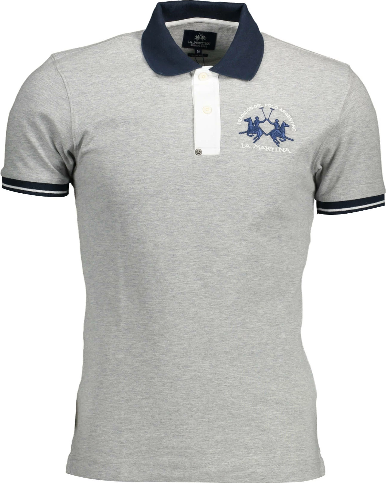 Polo shirt LA MARTINA për meshkuj, gri