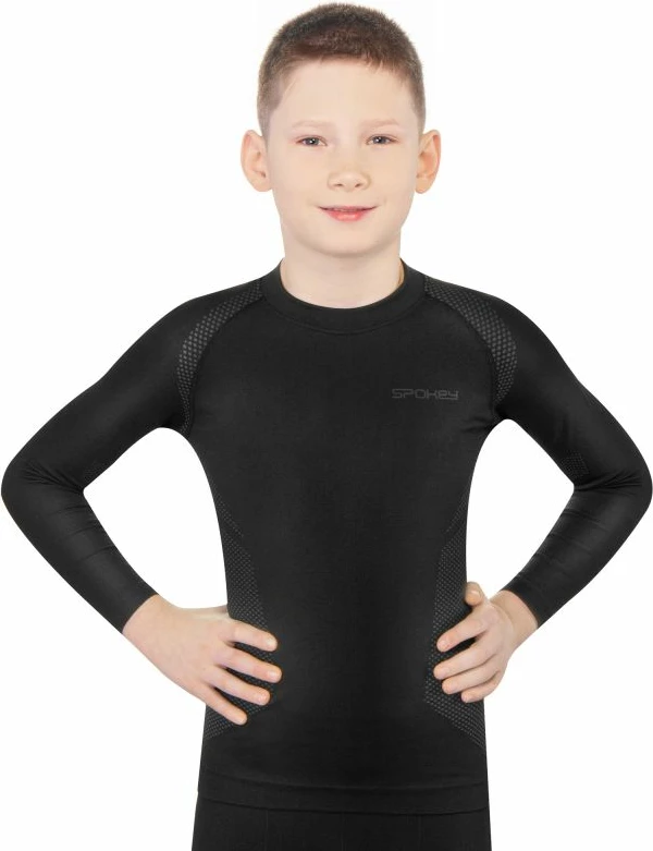 Set termoaktiv për fëmijë Spokey, i zi