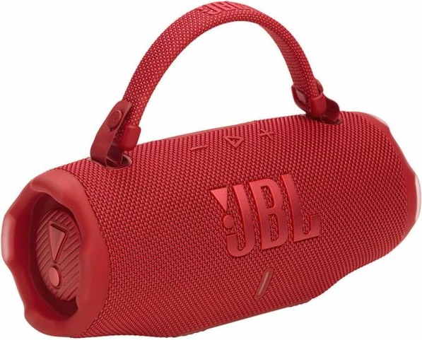 Altoparlant portativ Bluetooth JBL Charge 6, 28 orë bateri, IP68, power bank, USB-C, AuraCast, kuqe