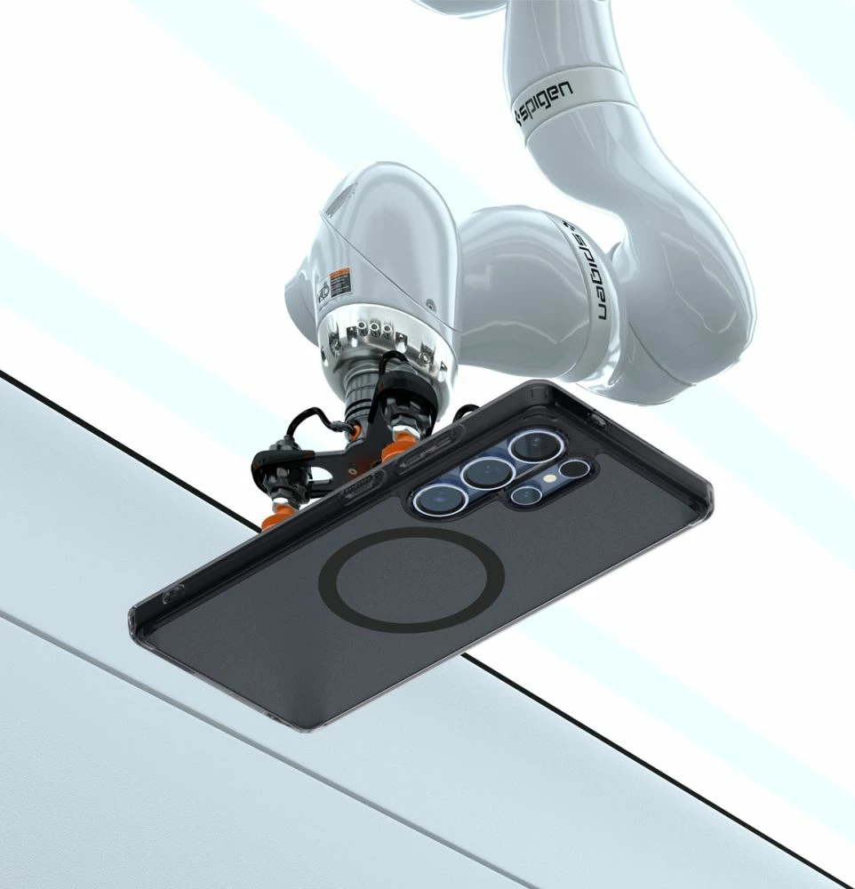 Mbështjellës Spigen Ultra Hybrid Mag për Samsung Galaxy S25 Ultra, Zi