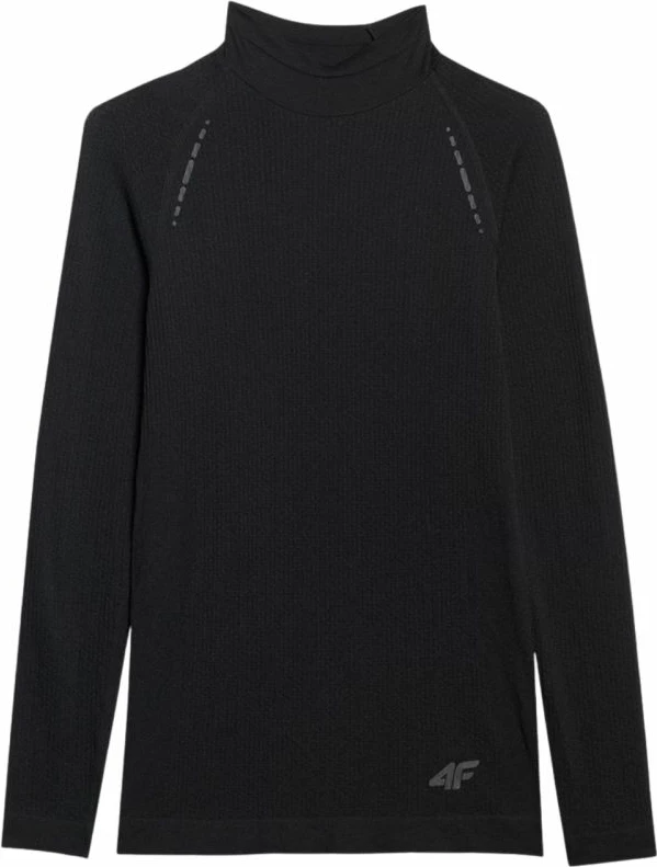 Maicë me mëngë të gjata për femra 4f, e zezë