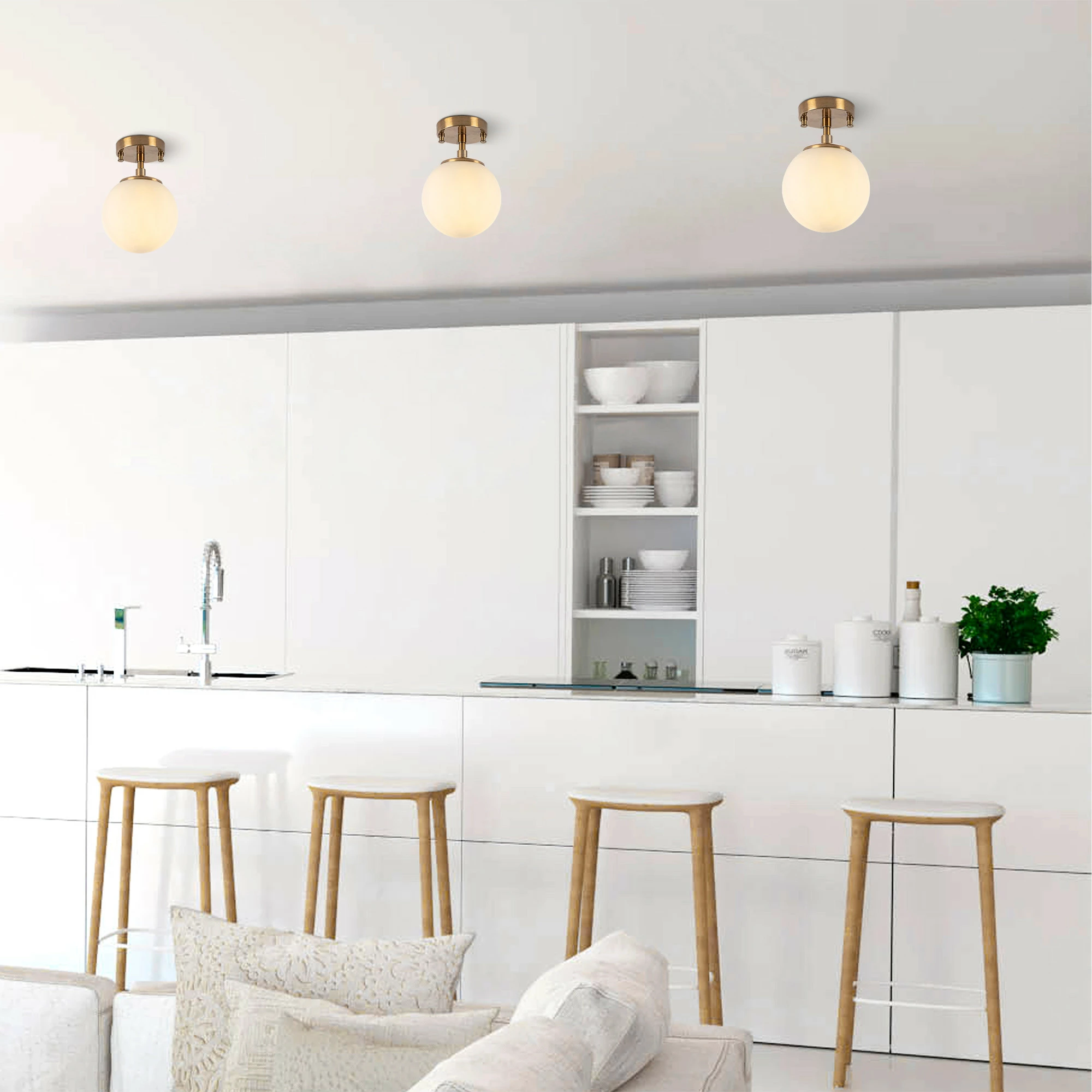 Llambë tavani vintage Opviq Atmaca - 10220