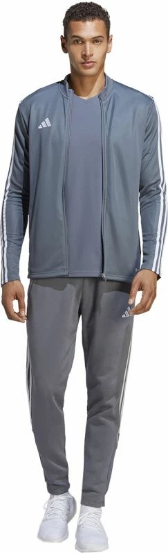 Pantallona sportive adidas për meshkuj, ngjyrë gri