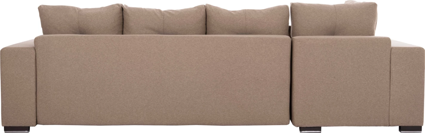 Kënd-sofë me shtrat dhe hapësirë për depo, ngjyrë bezhë, TRENDSTON FH3302.03L, 298x177x95cm