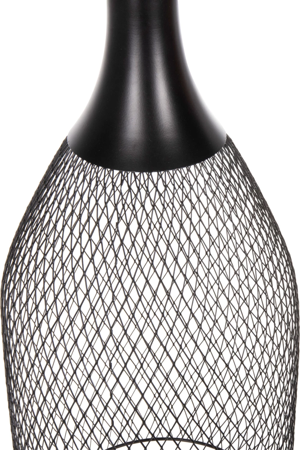 Llampë varëse tavani, rrjetë metali e zezë, FH4105, Φ20x145H cm