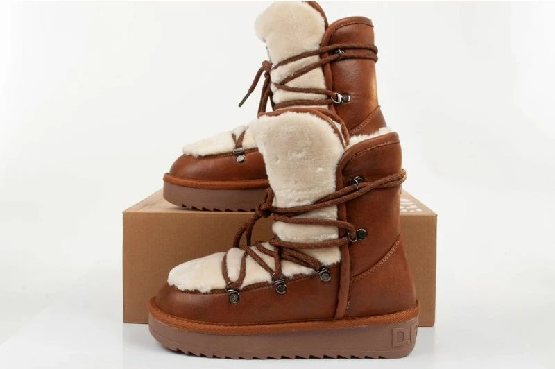 Çizme dimri për femra D.Franklin, kafe