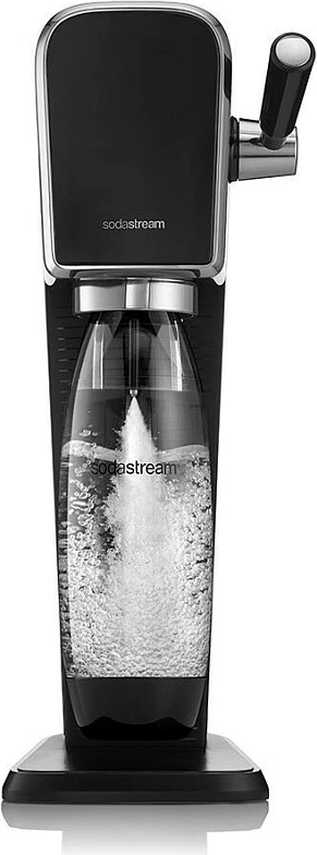 Aparat për gazifikim SodaStream ART, 1 L, 60 L, e zezë, çelik