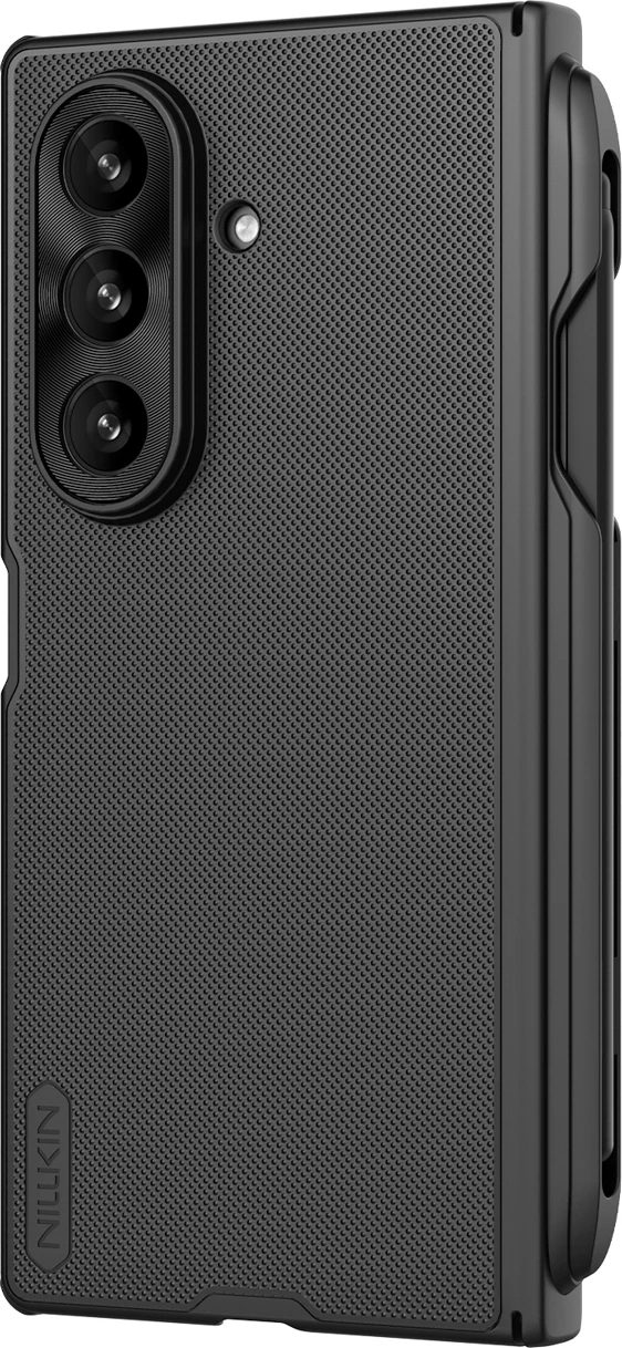 Mbështjellës Nillkin Super Frosted Shield Fold për Samsung Galaxy Z Fold 7, hapësirë për S Pen, e zezë