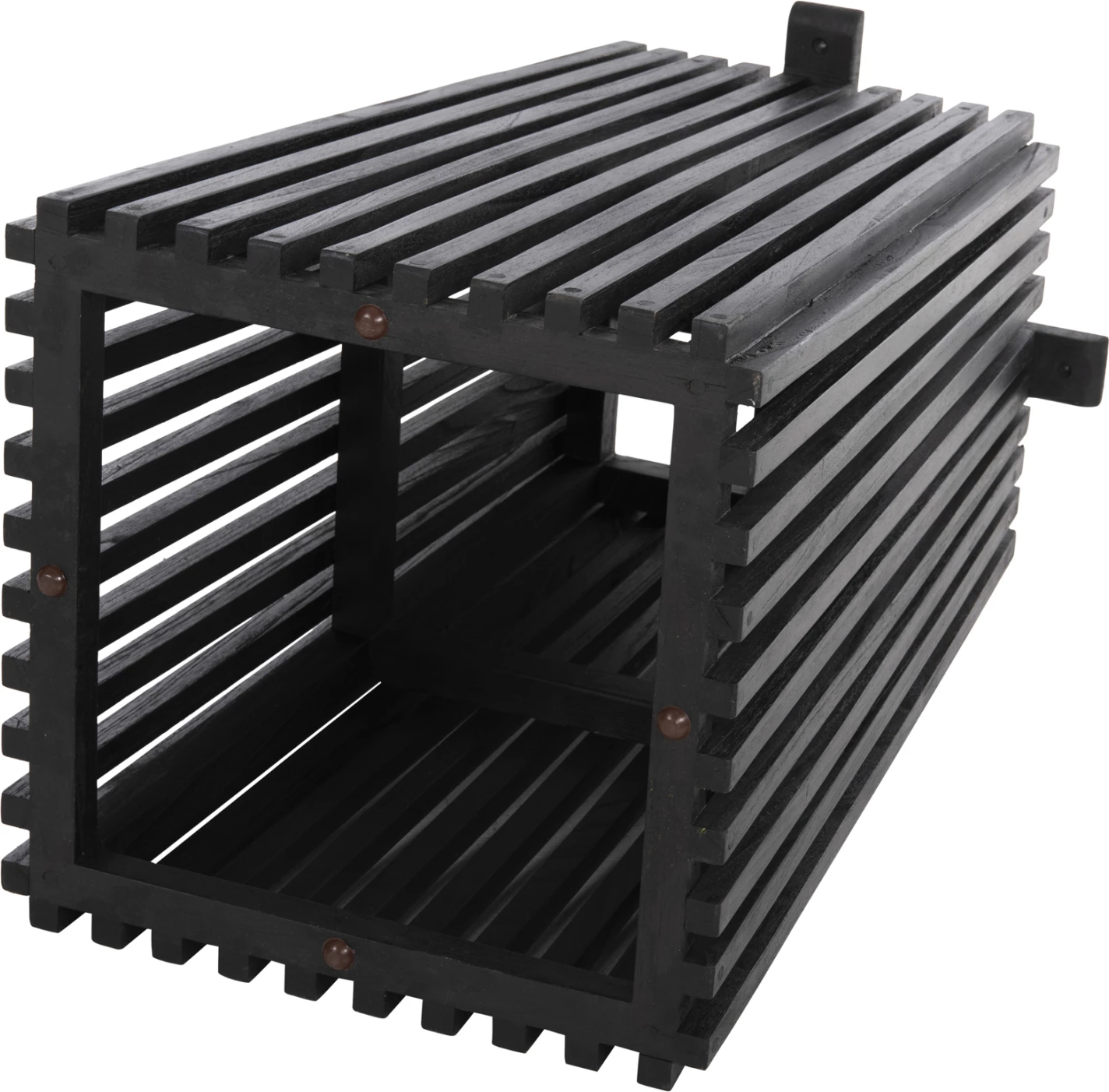 Baza katrore për tavolinë, FRANTZ, ngjyrë e zezë, FH9460.12, 60x60x73 cm