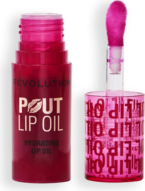 Revolution Pout Lip Oil - Cherry Red