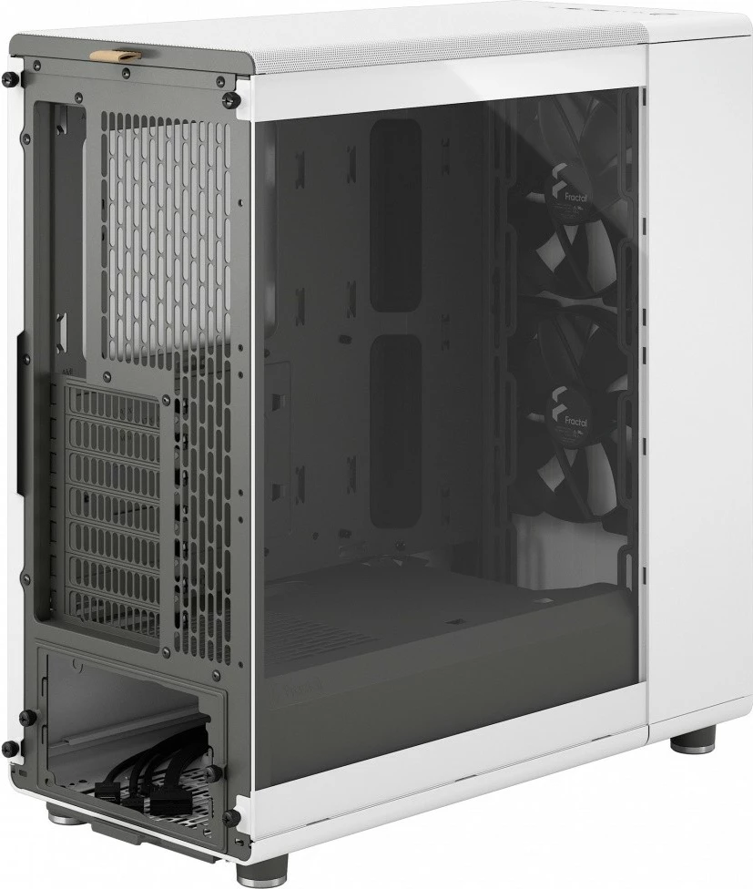 Kasë Fractal Design North Chalk White TG Clear Tint, ATX, xham i temperuar, e bardhë