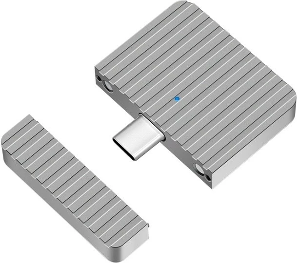 Kasë e jashtme LogiLink UA00423 për SSD M.2 NVMe, USB-C, Argjend