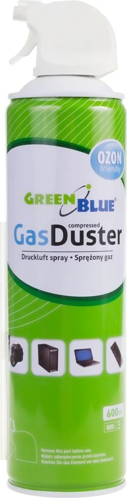 Ajër i kompresum GreenBlue GB600, 600ml, pistol spërkatës