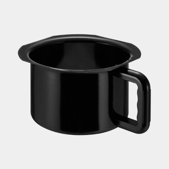 Skara kettle me qymyr VONHAUS 2500934, diametër 53.5 cm, me kapak e termometër, e zezë