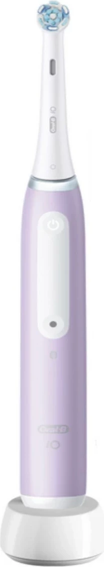 Furçë dhëmbësh elektrike Oral-B iO 4, Bluetooth, 4 mënyra pastrimi, ngjyrë lejla