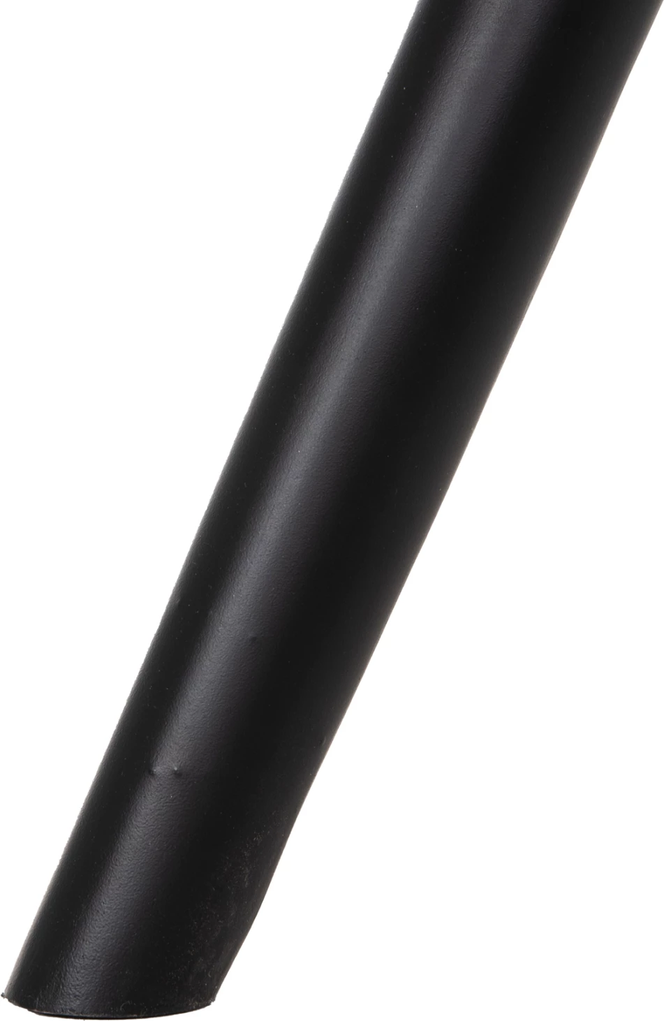 Tavolinë kafeje RIBBEN, dru suar i fortë, këmbë metali të zeza, Φ80x45H cm