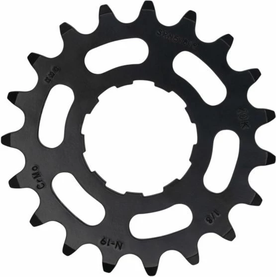 Dhëmbëz biçiklete KMC për meshkuj, e zezë