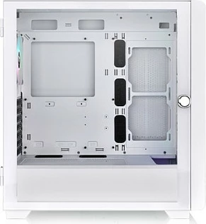 Kasë Thermaltake S250 TG ARGB Snow White, Midi Tower, xham i temperuar, ARGB, e bardhë