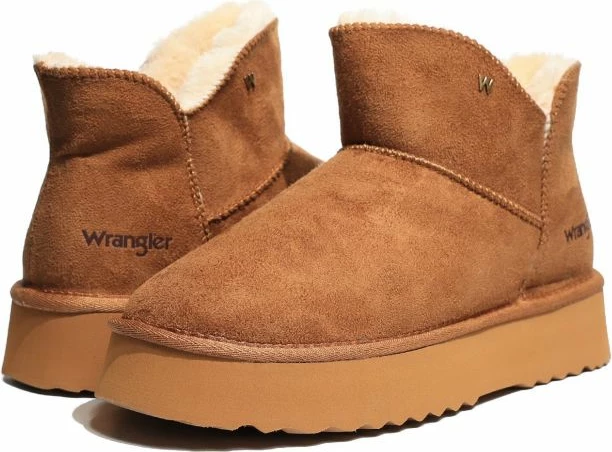 Çizme dimri për femra Wrangler, kafe