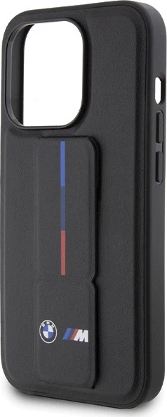 Mbështjellës BMW Grip Hot Stamp për iPhone 15 Pro Max, i zi