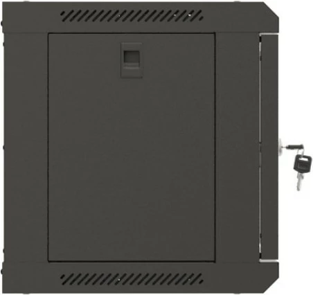 Kasë rrjeti Lanberg WF03-5306-10B, 19", 6U, për montim në mur, xham i zi