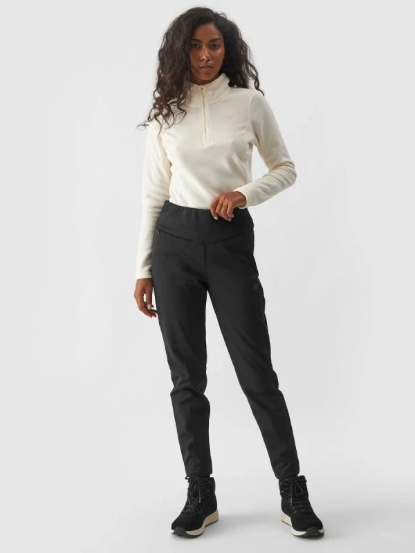 Pantallona ski për femra 4f, të zeza