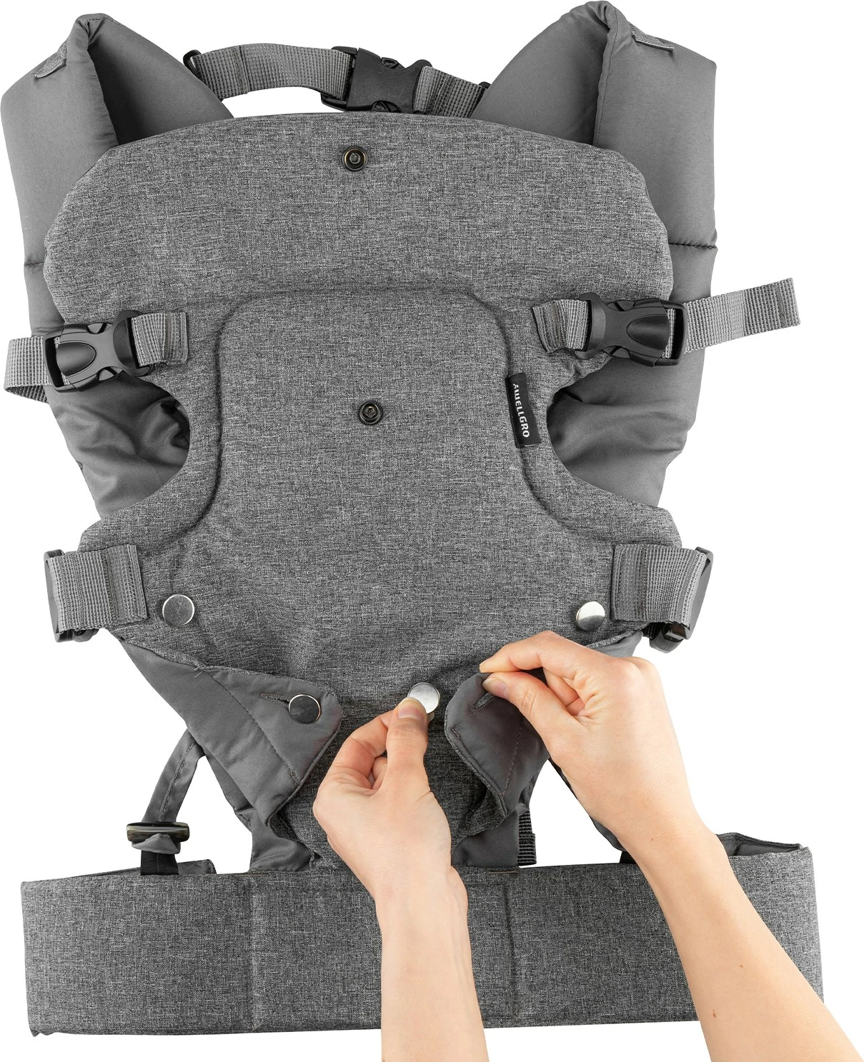 Mbajtëse për bebe, Evila Originals, e rehatshme, ngjyrë gri