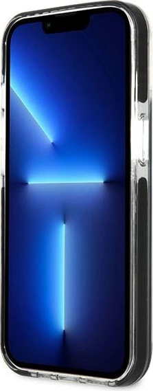 Mbështjellës Karl Lagerfeld KLHCP13MTPE2TK për iPhone 13 6.1", Hardcase, Karl&Choupette Head, i zi