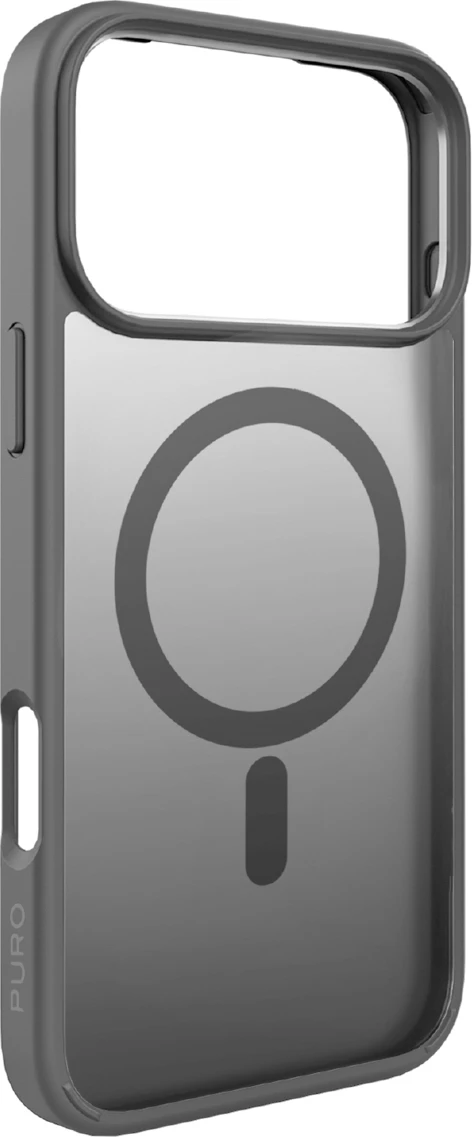 Mbështjellës Puro Gradient për iPhone 17 Pro Max, MagSafe, Gri