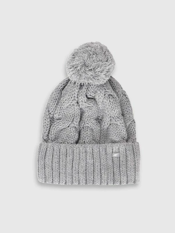 Kapelë dimri për femra 4f, gri