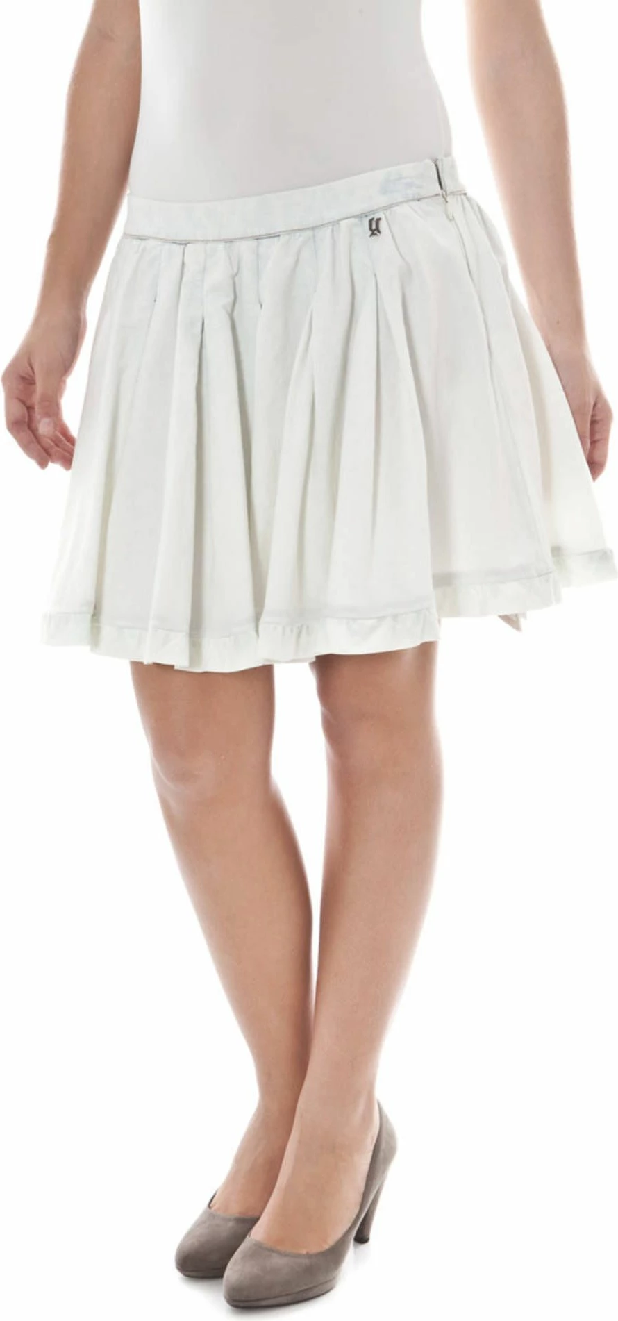 Fund John Galliano femra, i bardhë